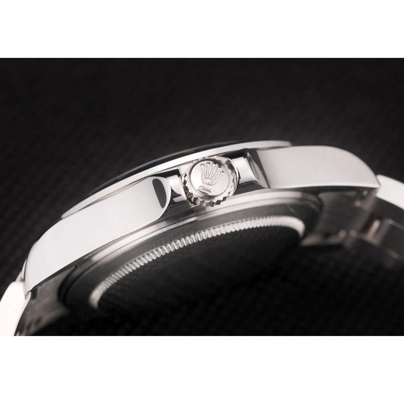 Rolex aaa copy Dial Rolex Explorer Steel Bezel White Stainless 0719